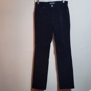 Lauren jeans co Ralph lauren cuderoy black pants size 6